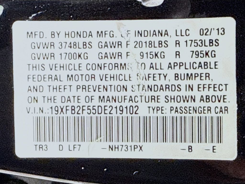 2013 Honda Civic LX
