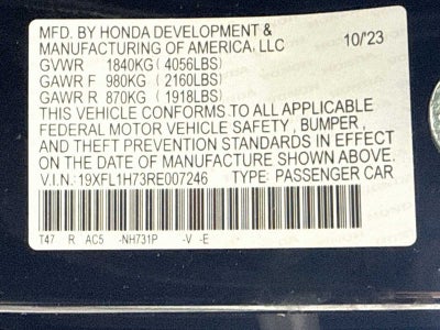 2024 Honda Civic EX-L