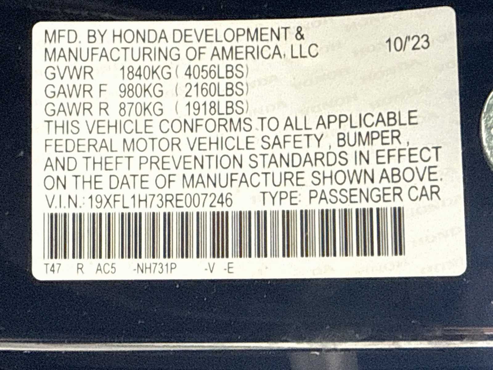 2024 Honda Civic EX-L