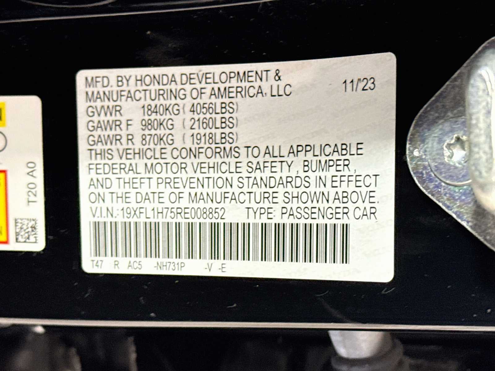 2024 Honda Civic EX-L