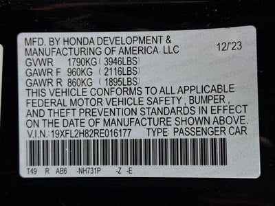 2024 Honda Civic Sport