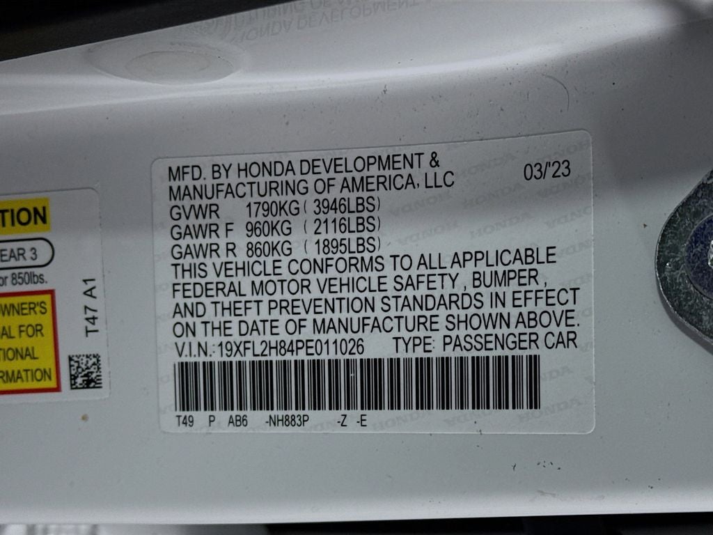 2023 Honda Civic Sport