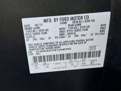 2014 Ford Explorer Sport