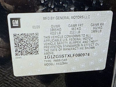 2020 Chevrolet Malibu RS