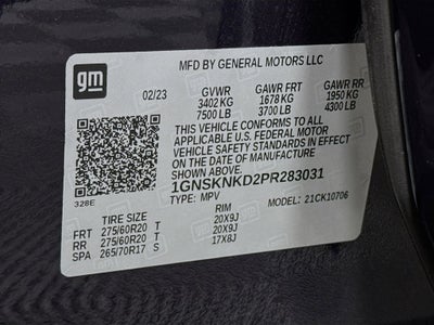 2023 Chevrolet Tahoe LT