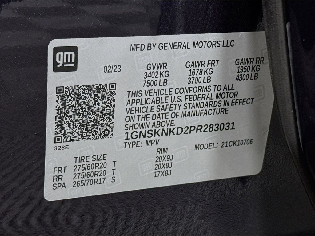 2023 Chevrolet Tahoe LT