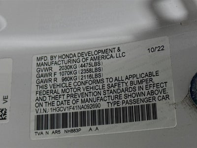 2022 Honda Accord Sport Special Edition