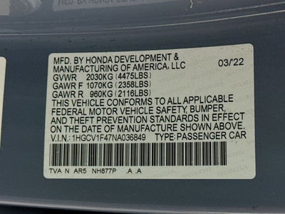 2022 Honda Accord Sport Special Edition