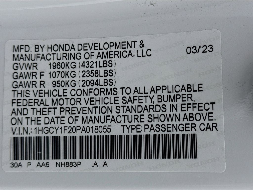 2023 Honda Accord LX