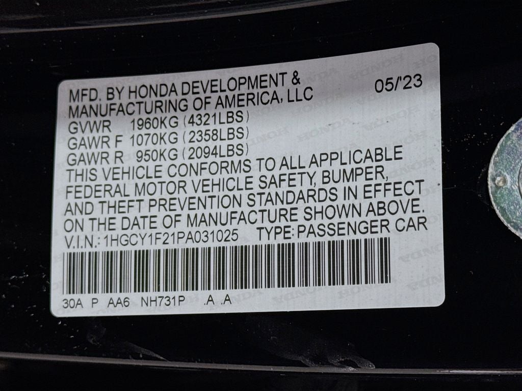 2023 Honda Accord LX