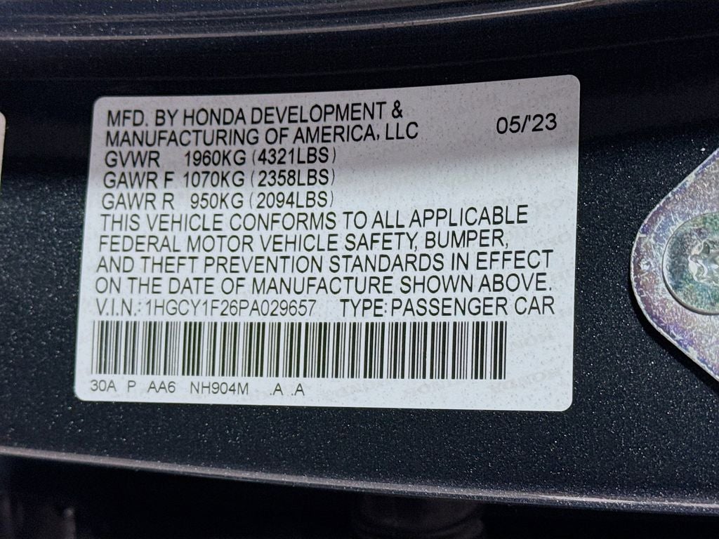 2023 Honda Accord LX