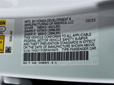 2023 Honda Accord LX