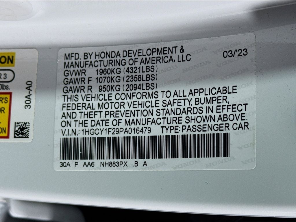 2023 Honda Accord LX