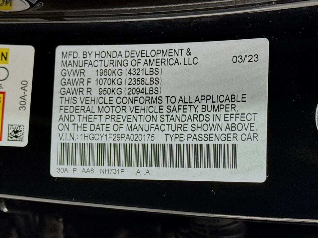 2023 Honda Accord LX