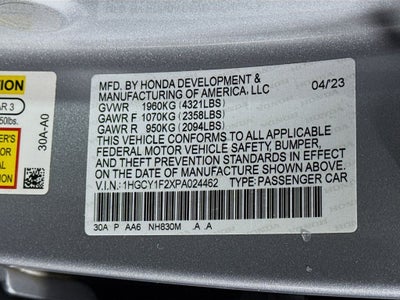 2023 Honda Accord LX