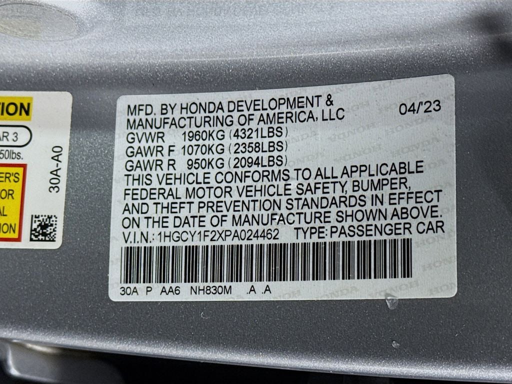 2023 Honda Accord LX