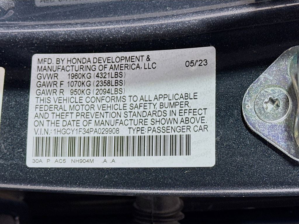 2023 Honda Accord EX