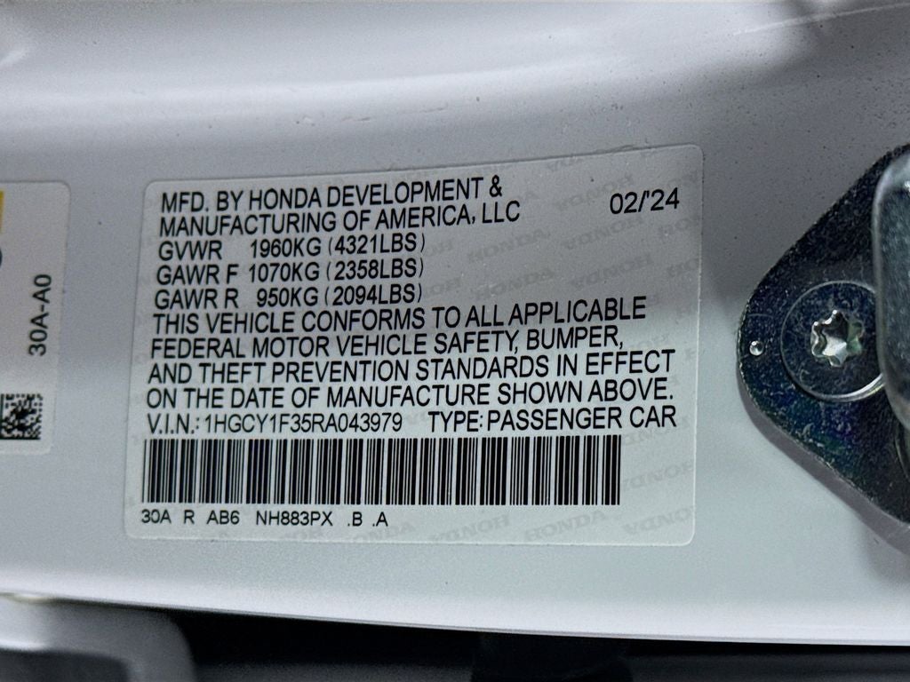 2024 Honda Accord EX