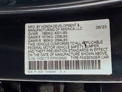 2023 Honda Accord EX