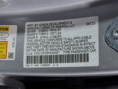 2023 Honda Accord Hybrid Sport