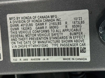 2024 Honda Civic EX