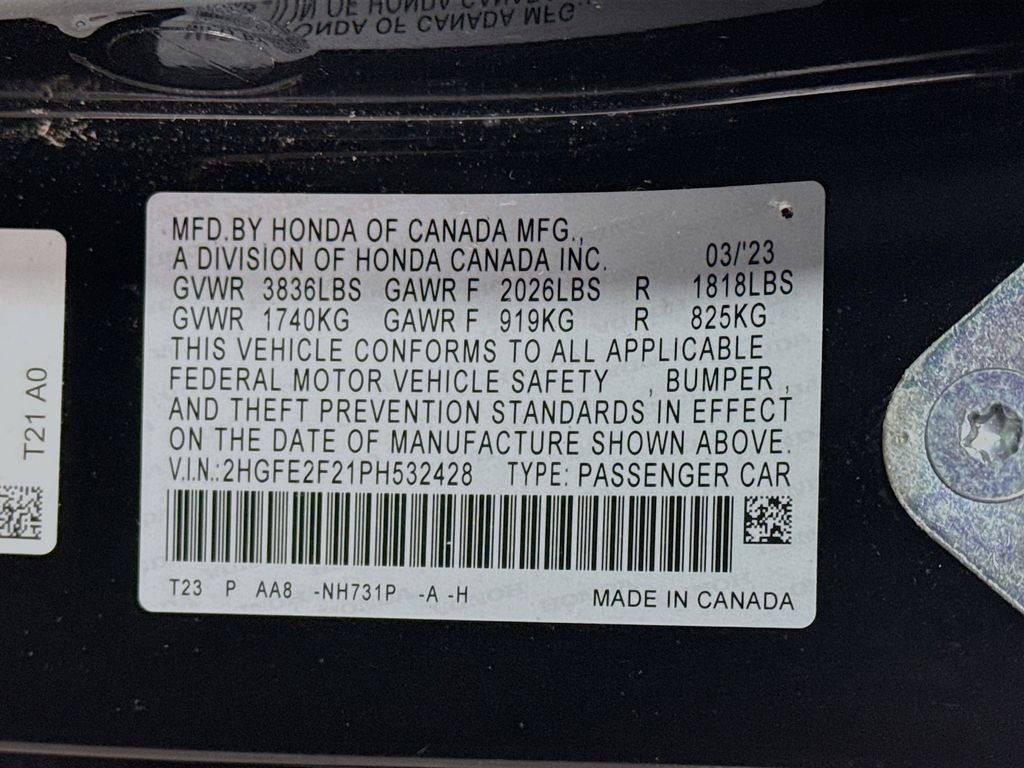 2023 Honda Civic LX