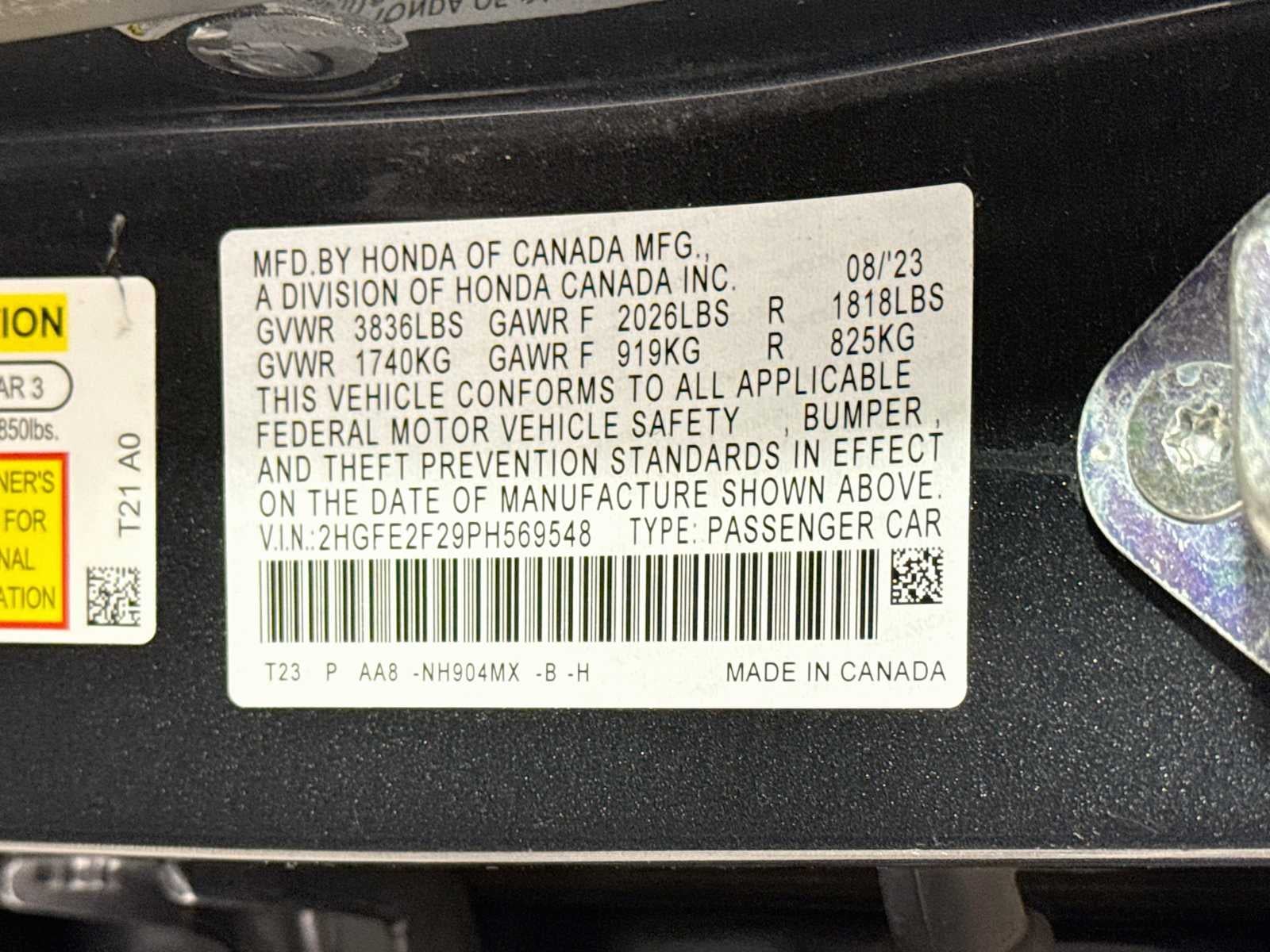2023 Honda Civic LX
