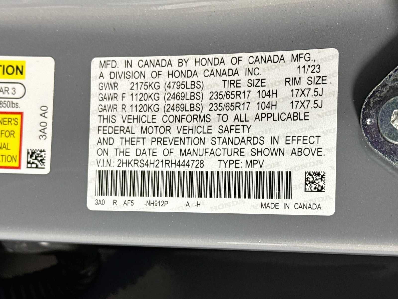 2024 Honda CR-V LX