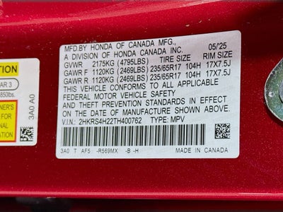 2026 Honda CR-V LX