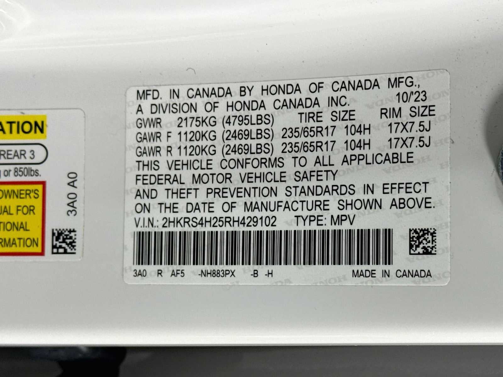 2024 Honda CR-V LX