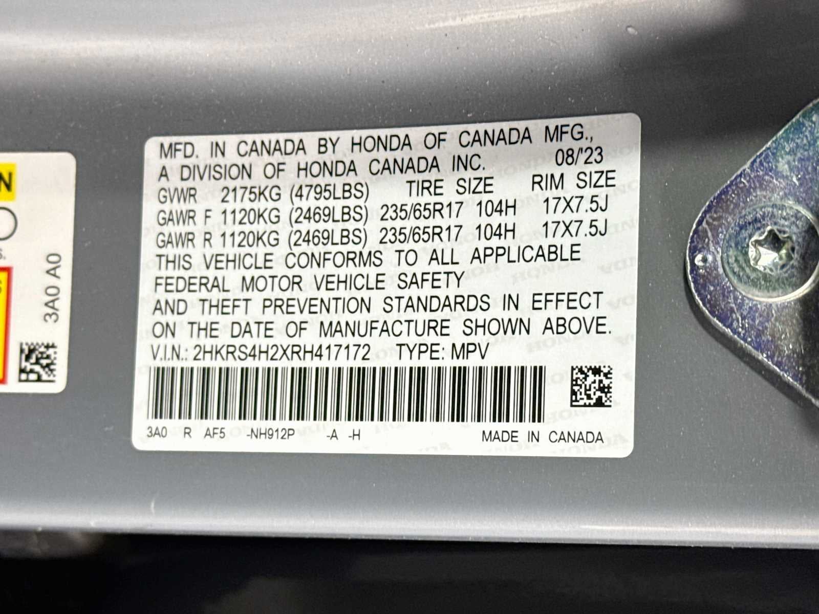 2024 Honda CR-V LX