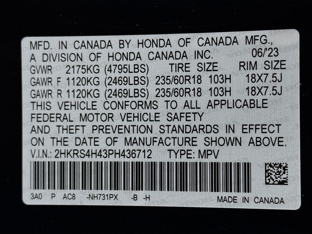 2023 Honda CR-V EX