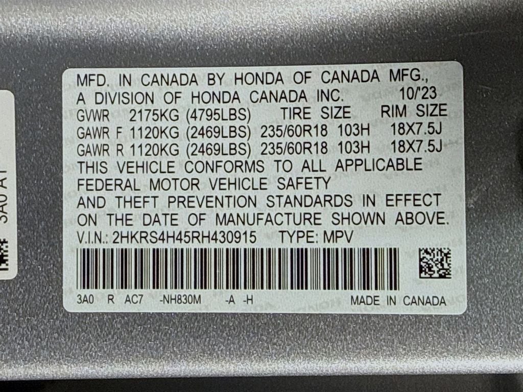 2024 Honda CR-V EX