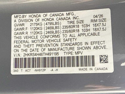2026 Honda CR-V EX