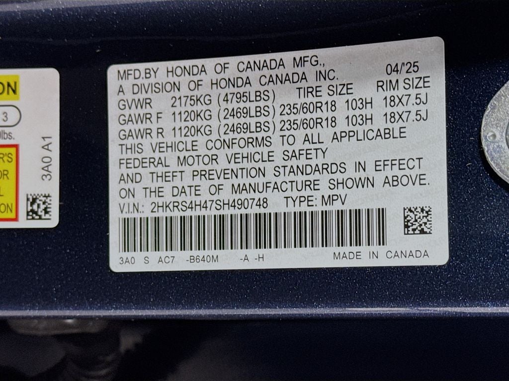 2025 Honda CR-V EX