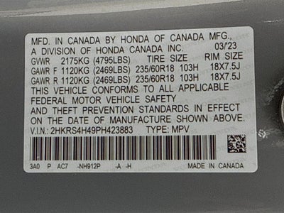 2023 Honda CR-V EX