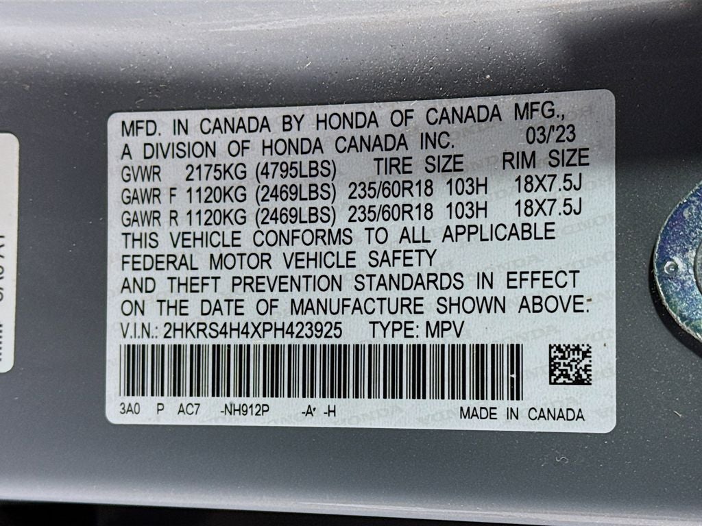 2023 Honda CR-V EX