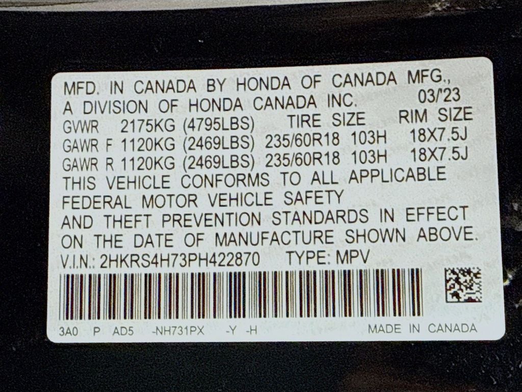 2023 Honda CR-V EX-L