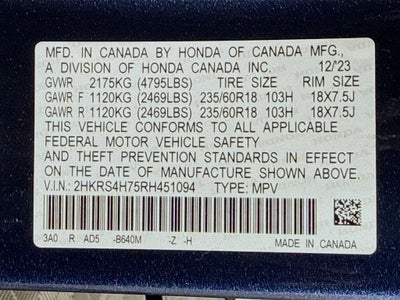 2024 Honda CR-V EX-L