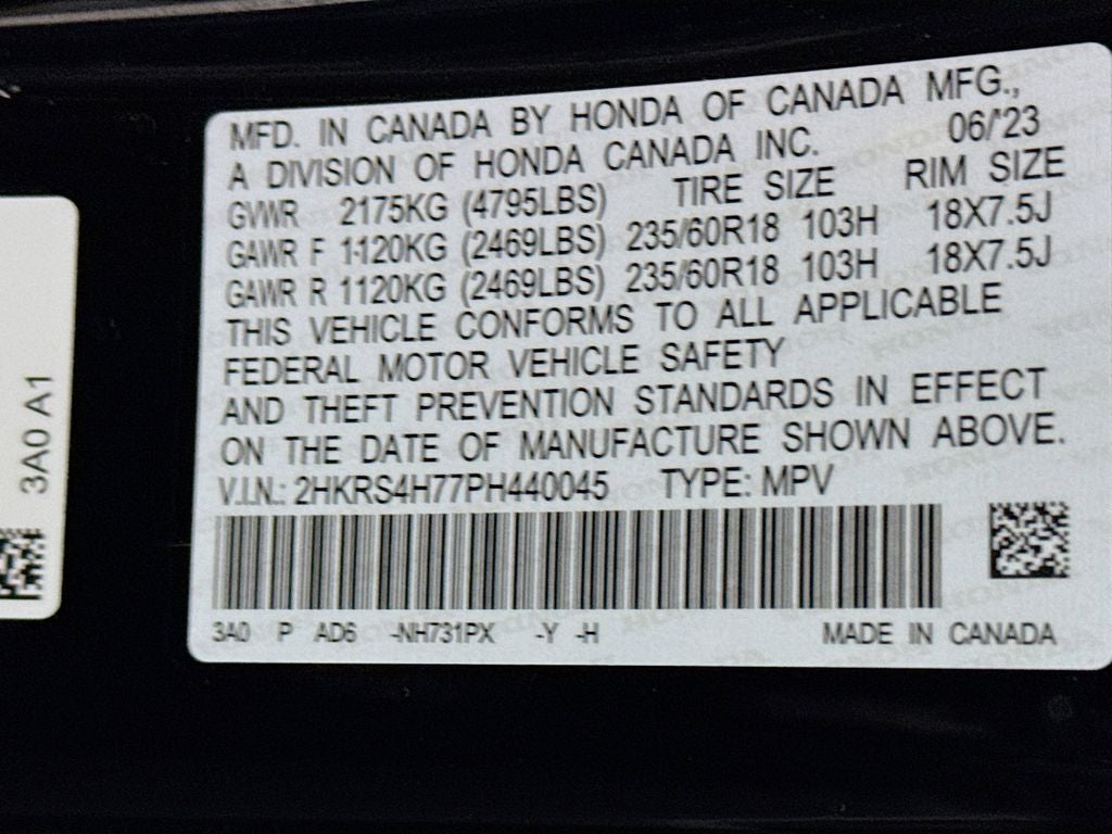 2023 Honda CR-V EX-L
