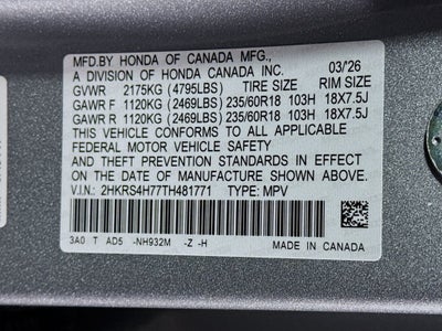 2026 Honda CR-V EX-L