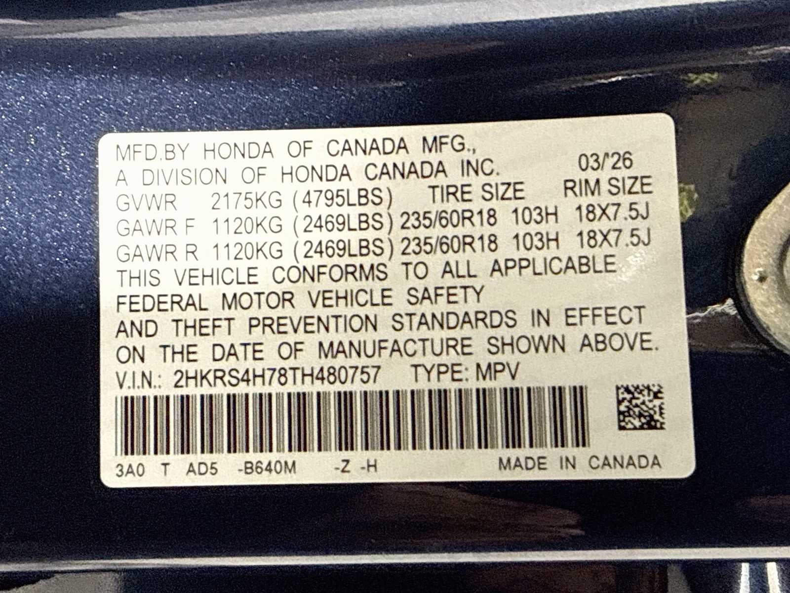 2026 Honda CR-V EX-L