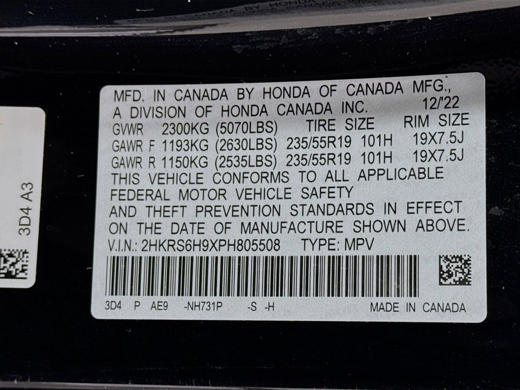 2023 Honda CR-V Hybrid Sport Touring