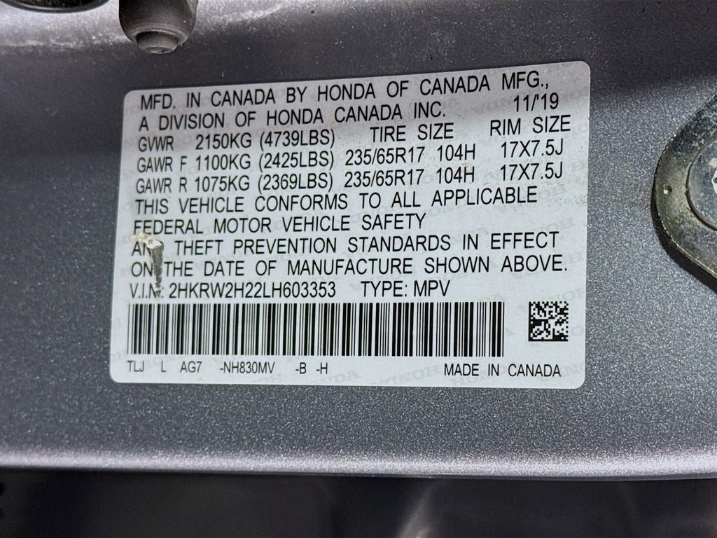 2020 Honda CR-V LX
