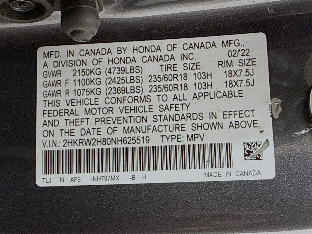 2022 Honda CR-V EX-L