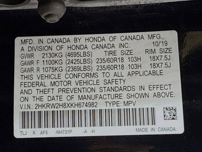 2019 Honda CR-V EX-L