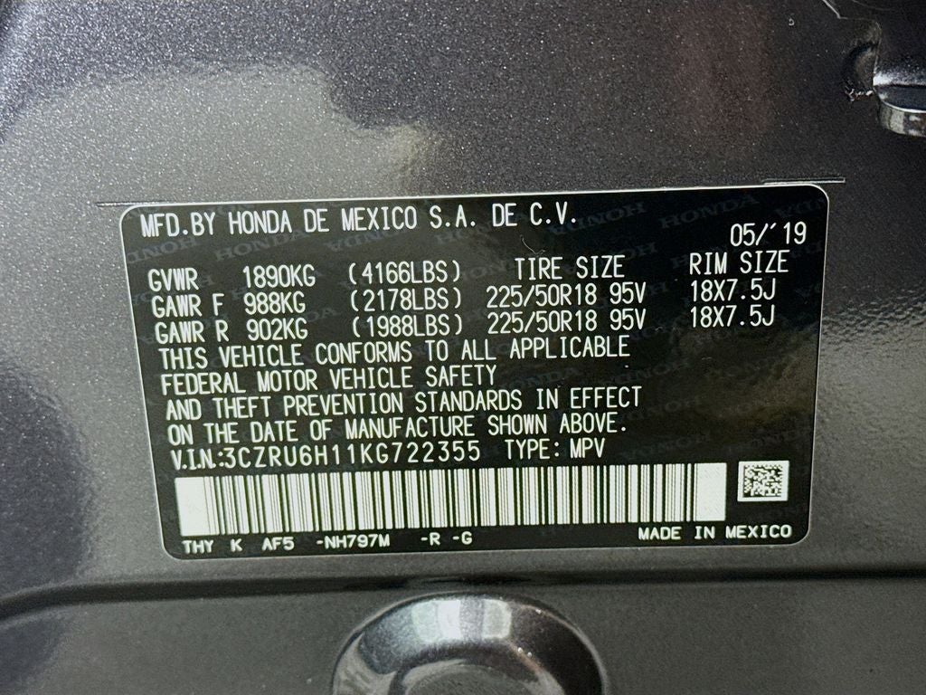 2019 Honda HR-V Sport