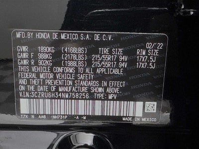 2022 Honda HR-V LX