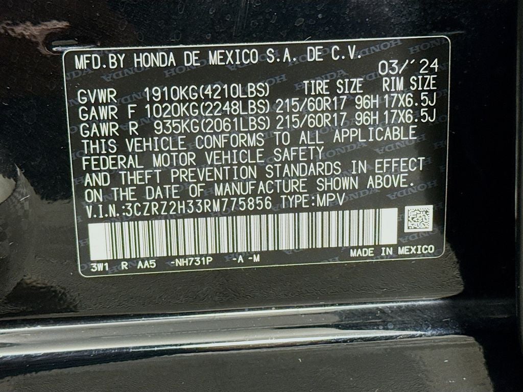 2024 Honda HR-V LX