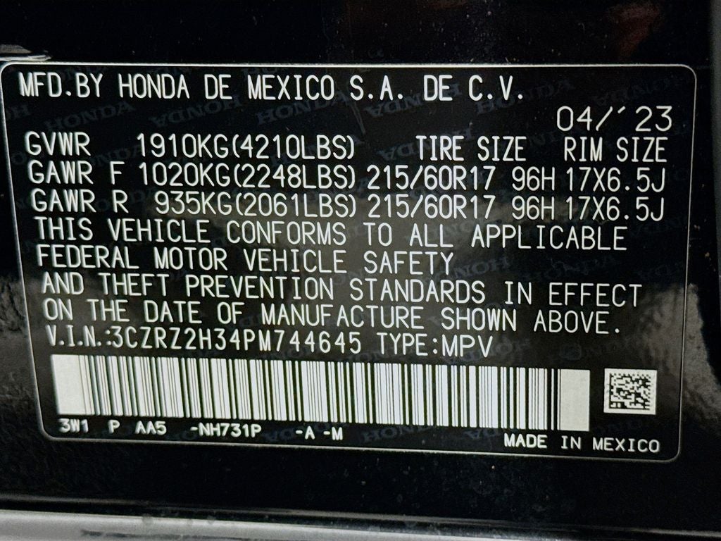 2023 Honda HR-V LX